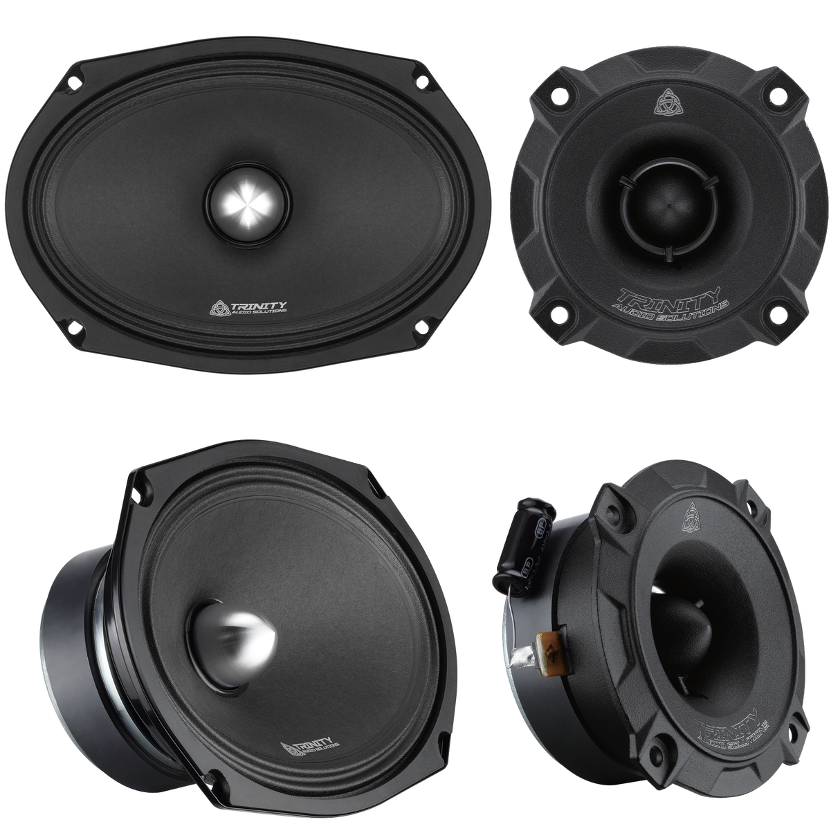 Trinity Audio Dual 6x9 & Super Tweeter Combo