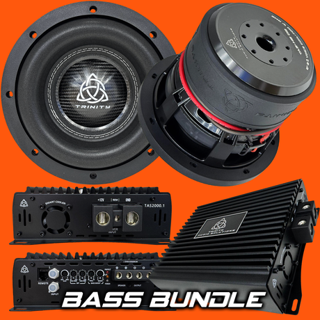 Trinity Dual 8" H Series Bass Package with Trinity 2,000 Watt Amplifier