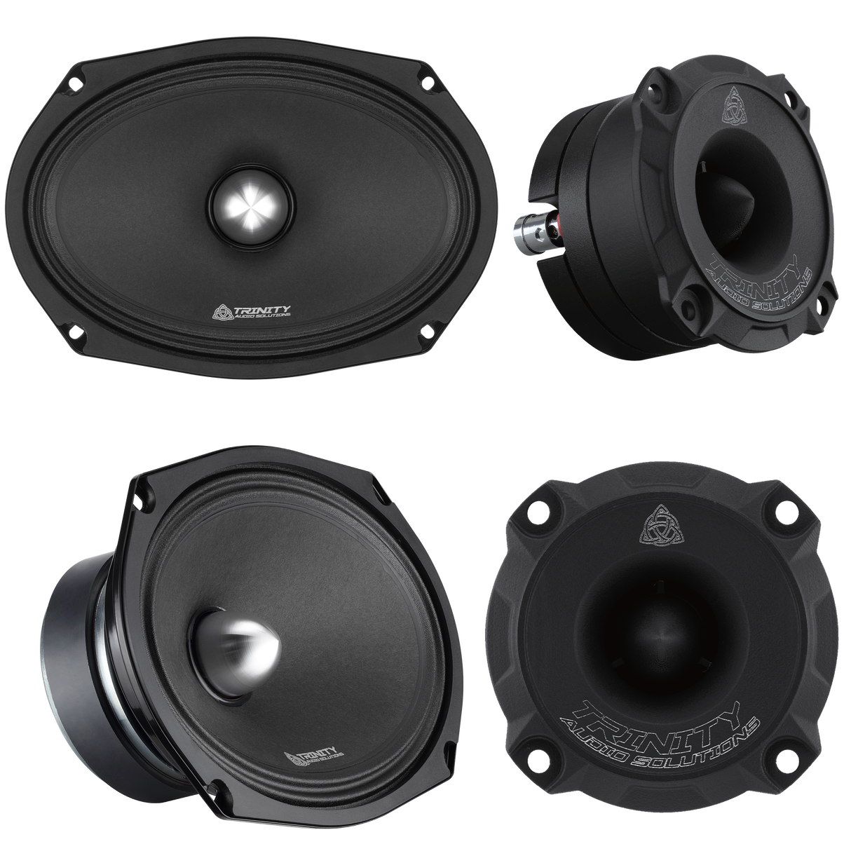 Trinity Audio Dual 6x9 & Neo Super Tweeter Combo